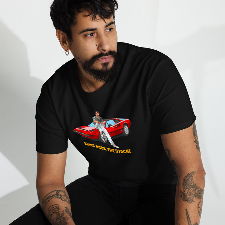 Magnum P. I. "Bring Back The Stache" Men’s premium heavyweight tee