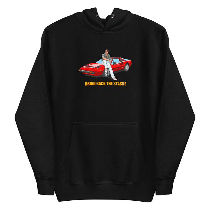 Magnum P. I. "Bring Back The Stache" Premium Unisex Hoodie