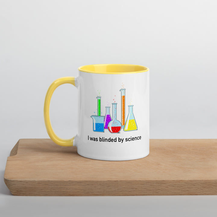 Thomas Dolby "I Was Blinded By Science" Mug with Color Inside