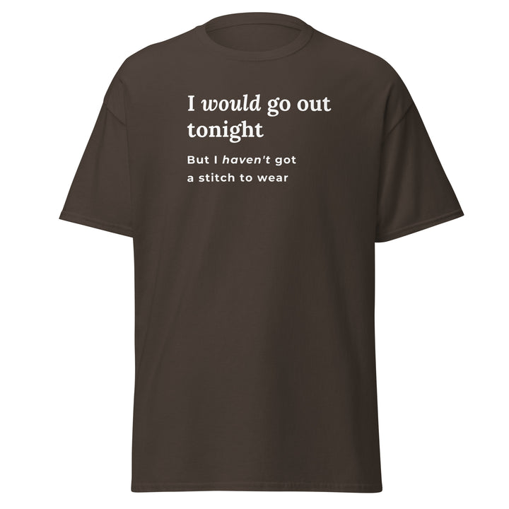 The Smith's "I Would Go Out Tonight ..." Men's classic tee