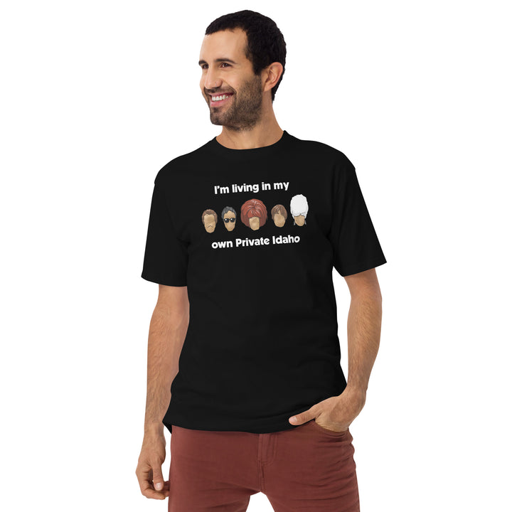 The B-52's Potato "I'm Living In My Own Private Idaho" Men’s premium heavyweight tee